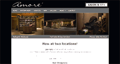Desktop Screenshot of amore-salon.net